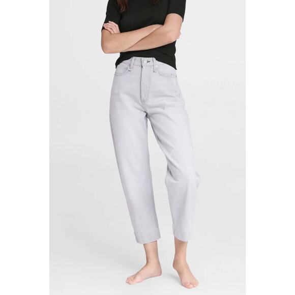 Rag & Bone 90s High-Rise Jean - Anchor Gray, Size 27 - Picture 1 of 11